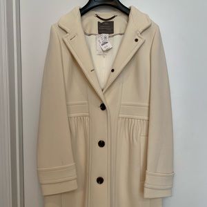 NEW J. Crew Doublecloth Coletta coat